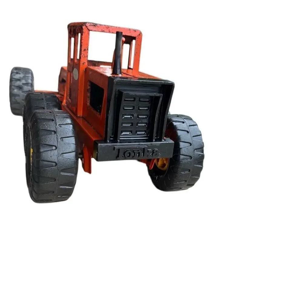 Vintage Tonka Orange Grader MR-970